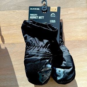 Dakine Toddler’s Hornet Mitt Mittens Size M 2-3 years Black